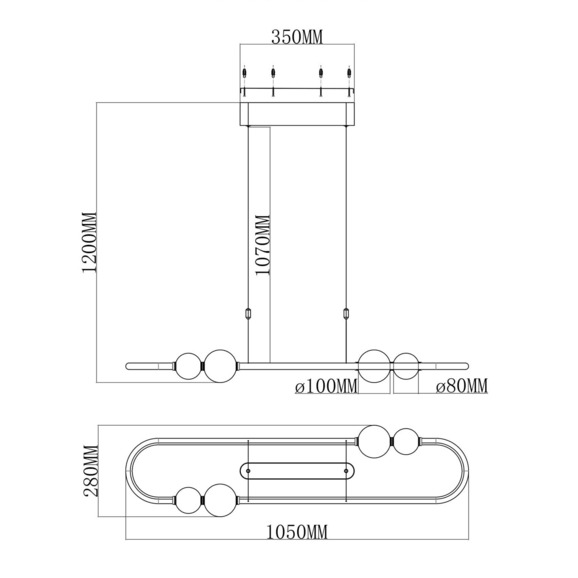Светодиодный подвесной светильник V5060-PL Eclipce Светодиодный подвесной светильник V5060-PL Eclipce - фото 2