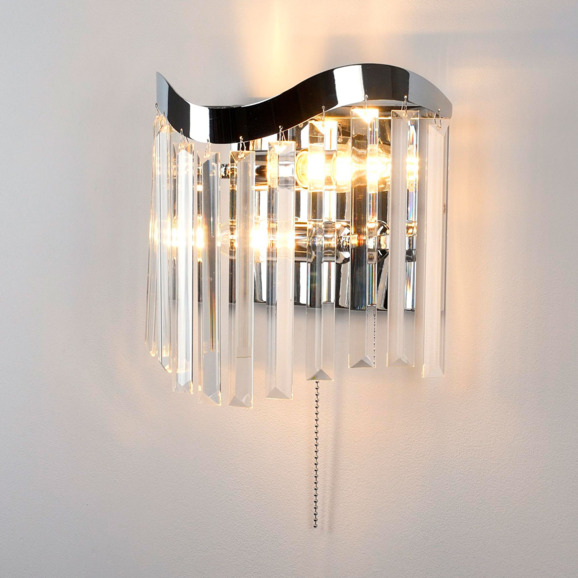 Бра Люси Вейв, хром - фото 5