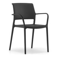 Настоящее фото товара Кресло пластиковое Ara, черный, произведённого компанией ChiedoCover