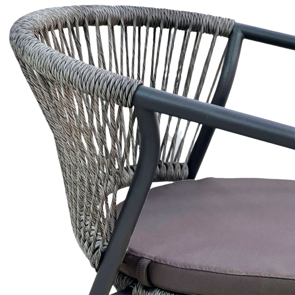 Стул с подушкой Лио, серый - фото 2