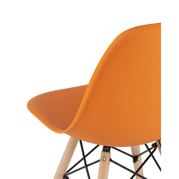 Стул Eames DSW оранжевый - фото 6