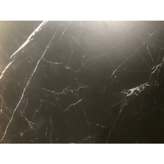 Стол Corner 120 матовый, BLACK MARBLE SINTERED STONE/ BLACK - фото 10