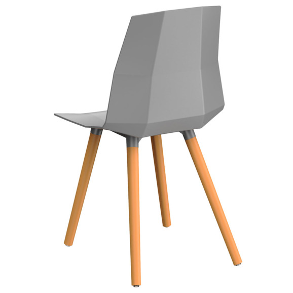 Стул Plan, серый Стул Plan, серый - фото 3