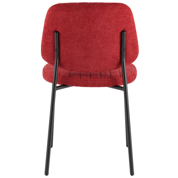 Стул обеденный Patrys, бордовый, шенилл - фото 4