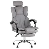 Настоящее фото товара Кресло руководителя TopChairs Siento, серый, произведённого компанией ChiedoCover