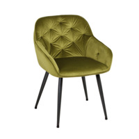 Настоящее фото товара Обеденный стул Регент, оливковый, произведённого компанией ChiedoCover