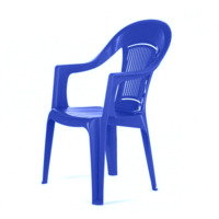 Кресло пластиковое Фламинго, синее