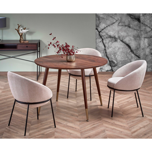 Стол Praxis, орех, золото - фото 6