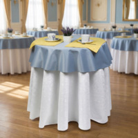 Фотография товара Комплект мебели и текстиля на 2 персоны, желтый, голубой от компании ChiedoCover.