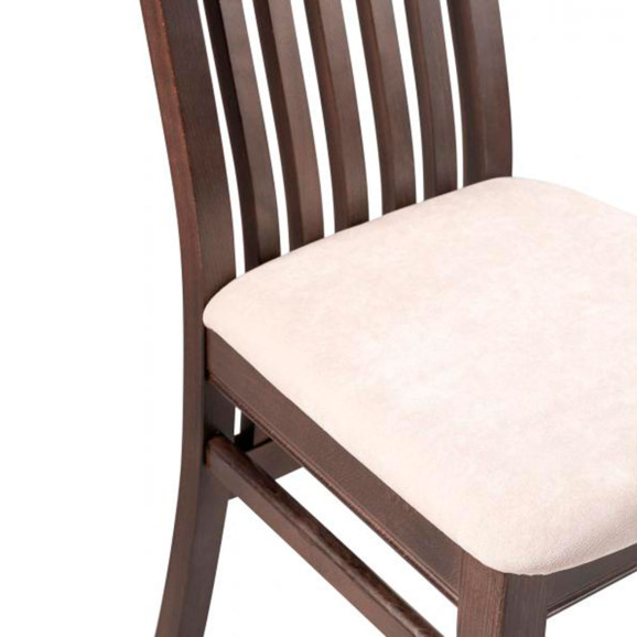 Деревянный стул Арлет ткань Tenerife latte / венге коричневый Деревянный стул Арлет ткань Tenerife latte / венге коричневый - фото 6