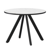 Фотография товара Стол нераздвижной Лаки мини 800мм, азул, черный муар от компании ChiedoCover.