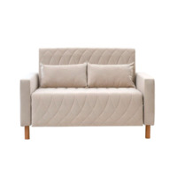 Фотография Диван-кровать Митчел Лео 122, светло-бежевый Фотография товара Диван-кровать Митчел Лео 122, светло-бежевый от компании ChiedoCover.