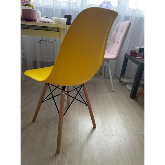 Стул Eames DSW желтый - фото 11