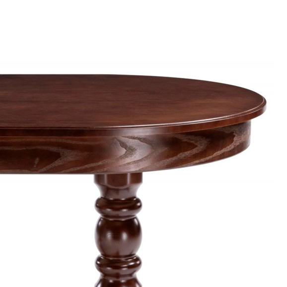 Деревянный стол Дейвер 160(220)х100х76 орех темный - фото 7