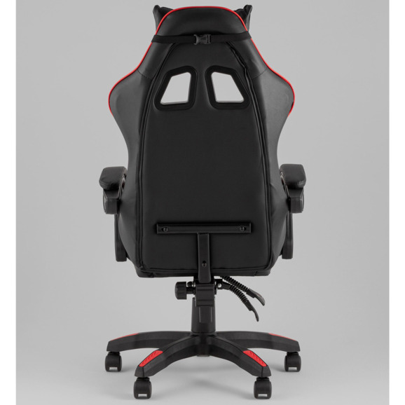 Кресло спортивное TopChairs MG-7043 черно-красный - фото 4