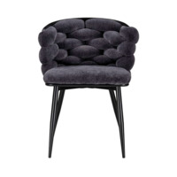 Фотография Стул на металлокаркасе Rendi gray-blue / black Фотография товара Стул на металлокаркасе Rendi gray-blue / black от компании ChiedoCover.