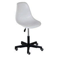 Настоящее фото товара Стул Eames, поворотное основание, белый, произведённого компанией ChiedoCover