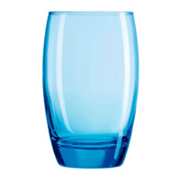 Настоящее фото товара Стакан Хайбол «Сальто Айс Блю», стекло, произведённого компанией ChiedoCover