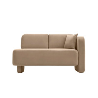 Фотография Кушетка-диван Хьюст-1, светло-коричневый Фотография товара Кушетка-диван Хьюст-1, светло-коричневый от компании ChiedoCover.