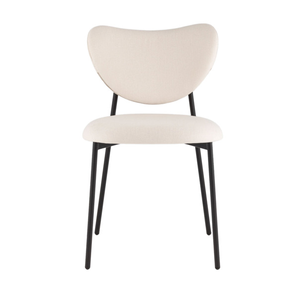 Стул Рина велюр молочный - фото 6