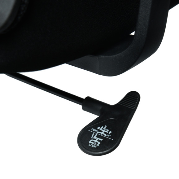 Офисное поворотное кресло Sparx frs-3 also black, ткань / сетка, черный - фото 3