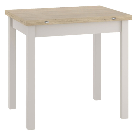 Стол обеденный Mesh, раскладной, дуб кремона, кашемир - фото 1