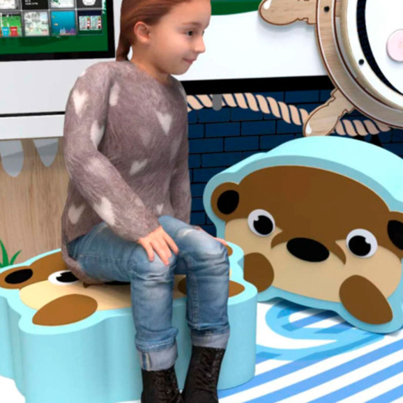 Мягкий игровой модуль Softplay otto - фото 5