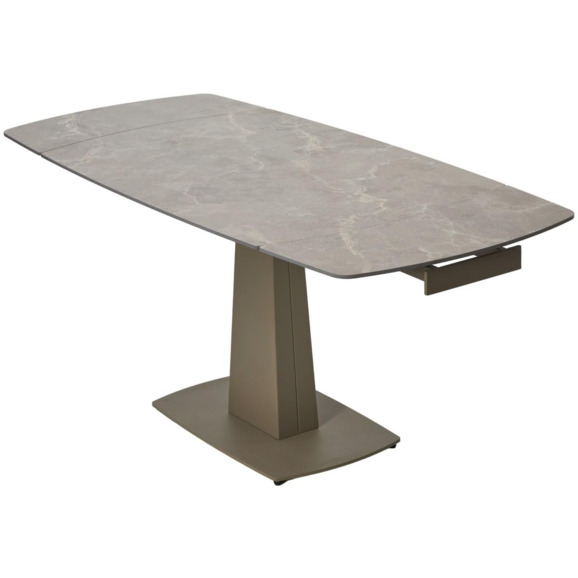 Стол BALDE 140 MATT LATTE STONE SOLID CERAMIC / TAUPE - фото 5