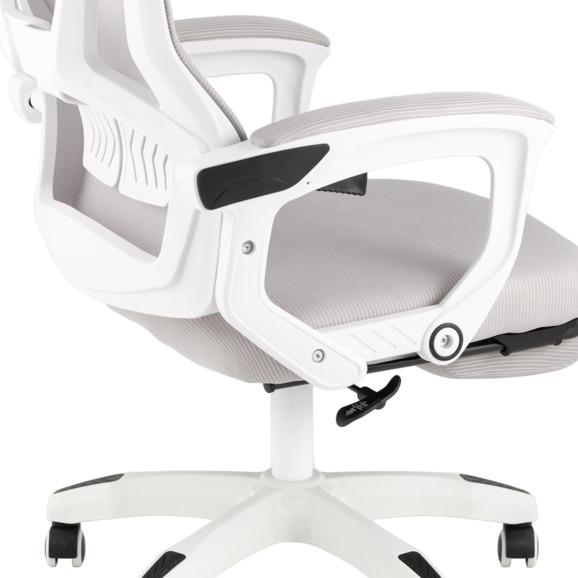 Кресло офисное TopChairs Vecto, серый - фото 10