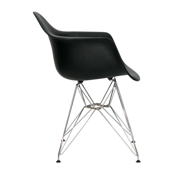 Стул Eames DAR черный - фото 2