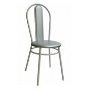 Фотография товара Стул Lorence, каркас серебро, серый от компании ChiedoCover.