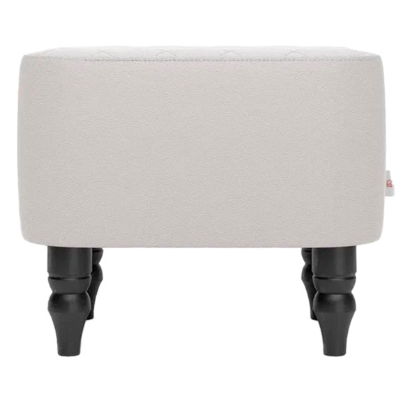 Пуф Лотик, экокожа, белый - фото 2