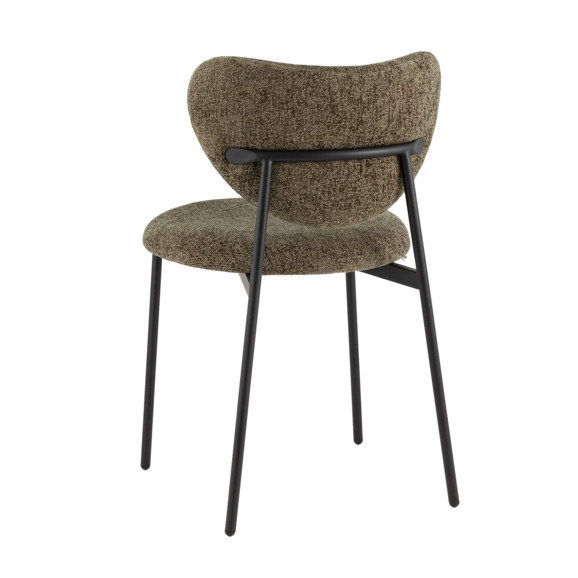 Стул Рина, шенилл темно-зеленый - фото 4