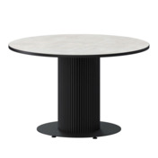 Фотография товара Стол нераздвижной Римс, 1000мм, лофт, черный муар от компании ChiedoCover.