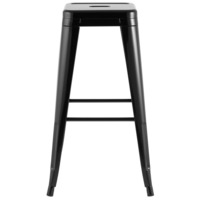 Фотография Стул барный TOLIX, черный, глянцевый KD Фотография товара Стул барный TOLIX, черный, глянцевый KD от компании ChiedoCover.