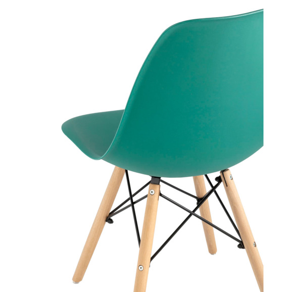 Стул Eames DSW серо-зеленый - фото 7