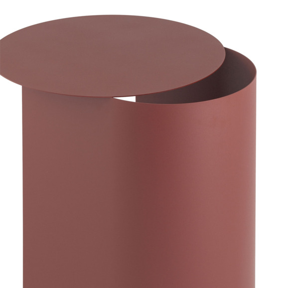 Столик журнальный Tasso, металл, бордовый Столик журнальный Tasso, металл, бордовый - фото 5