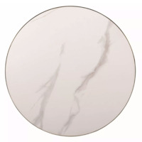 Фотография товара Стол журнальный Pediment, белый, золотой от компании ChiedoCover.