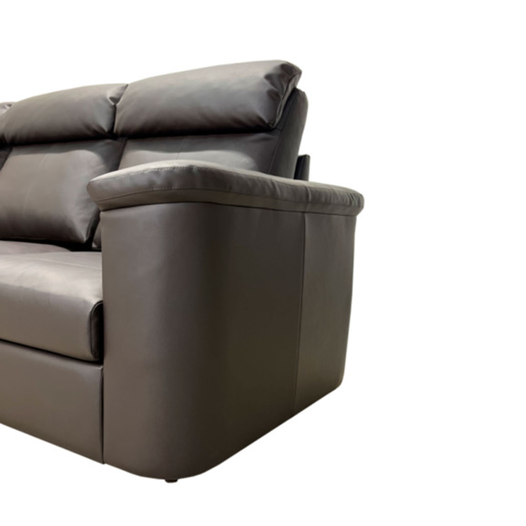 Диван Наполи трехместный, экокожа долларо, темно-коричневый - фото 6