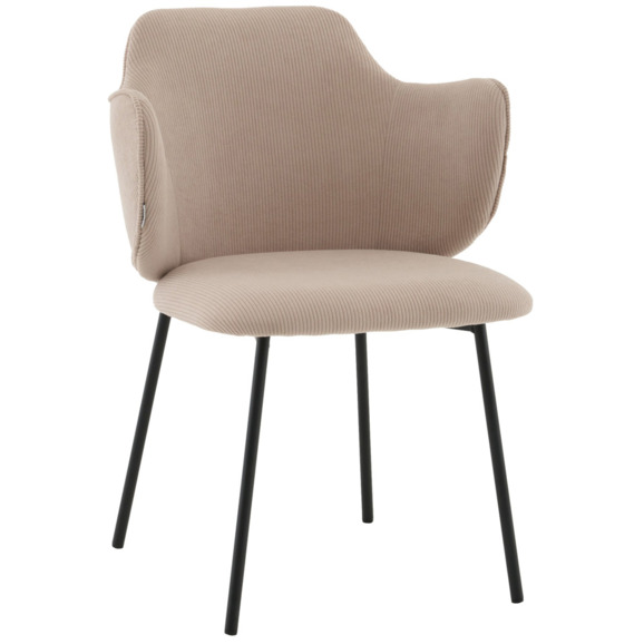 Стул Джиннет NEW, велюр, бежевый - фото 1