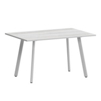Настоящее фото товара Стол нераздвижной Рольф, фрост, белый муар, произведённого компанией ChiedoCover