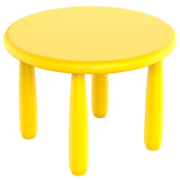 Настоящее фото товара Стол детский Fief, желтый, произведённого компанией ChiedoCover