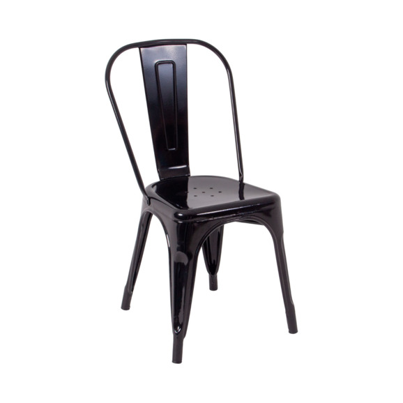 Стул Tolix, черный Стул Tolix, черный - фото 1