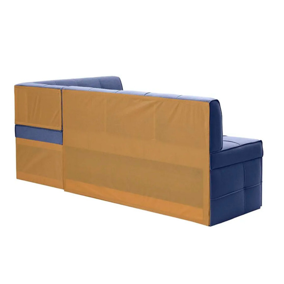 Угловой диван для кухни Атлант Плюс, синий, правый Угловой диван для кухни Атлант Плюс, синий, правый - фото 7