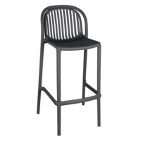 Настоящее фото товара Стул барный Gorg, черный, произведённого компанией ChiedoCover