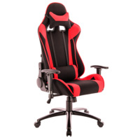 Настоящее фото товара Кресло Lotus S4 Ткань Черный/Красный, произведённого компанией ChiedoCover