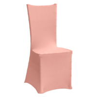 Настоящее фото товара Чехол 01 на стул Кьявари, пыльный розовый, произведённого компанией ChiedoCover