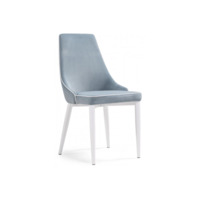 Настоящее фото товара Стул Kora 1 light blue / white, произведённого компанией ChiedoCover