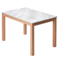 Фотография товара Стол TME-6931 MBH SWEDEN белый мрамор / MILKY WHITE от компании ChiedoCover.