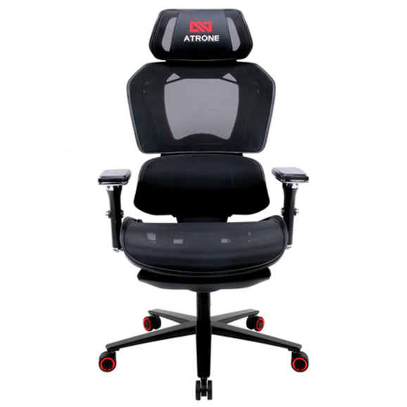 Кресло Bedlam, черный, красный Кресло Bedlam, черный, красный - фото 2